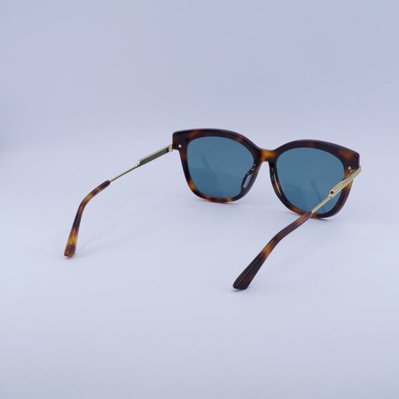 ?️ New Bottega Veneta BV1296SA 003 Sunglasses - Havana/Gold Frame, Green Lenses main image 4